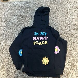 forever 21 black sweatshirt size small